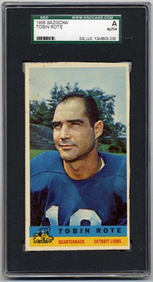 : 1955 Bowman # 15 Earl Jug Girard Detroit Lions