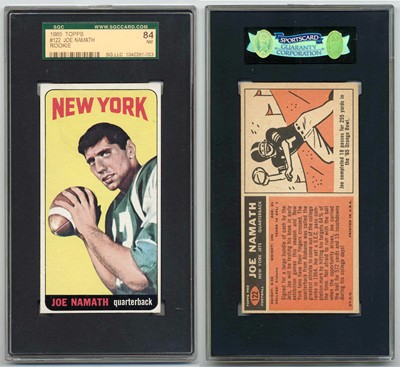 Joe Namath New York Jets Pro Football HOF 4 3/4 Mini Bust w/Box